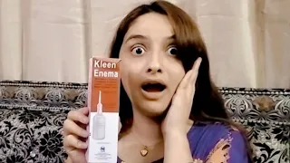 how to use Enema 😋I tried Enema for the first time😱 helpful vedio🙃