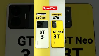 Realme GT 3 vs GT Neo 3T SpeedTest 🔥🔥🔥