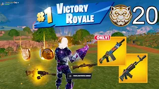 I WON Using Mythic Weapons ONLY! " Build " Gameplay🏆 ( Fortnite Chapter 5 Season 1)