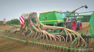 Fendt 927 Vario + Farmet Kompaktomat & Fendt 820 Vario + John Deere 740 A