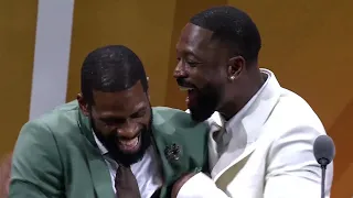 “We in the Hall of Fame, dawg!” - Dwyane Wade Invites His Father On Stage ♥ #23HoopClass