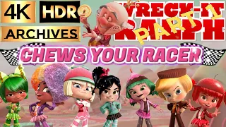 Wreck-It Ralph [ 4K - HDR ] - Sugar Rush Racers All Scenes ● Part 1 of 2 ● (2012)