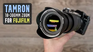 Tamron 18-300mm Lens for Fujifilm