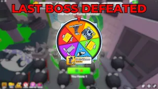 Defeat Last Boss   /Roblox Arm Wrestle Simulator