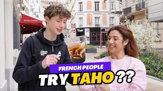 French People try TAHO in Paris for the first time?! DELICIOUS DAW ?!!