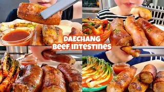 "DAECHANG" Seo Jiwoo Mukbang Compilation beef intestines PART 9