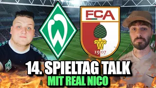 BREMEN VS. FCA mit @Realnico  | Bundesliga 14. Spieltag 2023/24 | Druck für Werner - FCA on Fire!