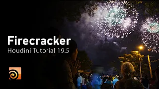 How to make firecrackers in Houdini | Houdini Tutorial