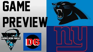 Week 7 PREVIEW:  Carolina Panthers vs New York Giants