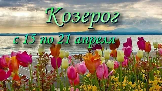 Козерог Таро прогноз на неделю с 15 по 21 апреля 2024 года.