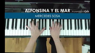 ALFONSINA Y EL MAR- Piano Cover y Partitura