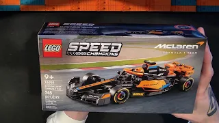 LEGO Speed Champions 2023 McLaren Formula 1 Car 76919 Build and Review! Early Set! Amazing Set! $27?