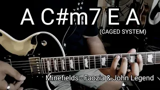 Faouzia & John Legend - Minefields (No Capo Guitar Tutorial)