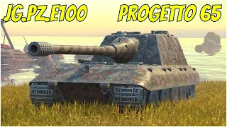 Jg.Pz.E100 & Progetto 65 ● WoT Blitz