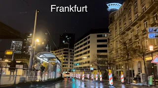 Driving in Frankfurt am Main | Germany | 2023 | 4K