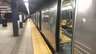 NYC Subway Special: Norwood Bound R68 (D) Train Entering & Leaving @ 42nd Street-PABT