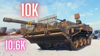 World of Tanks Strv 103B  10K Damage 8 Kills & Strv 103B  10.6K Damage