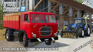 Spreading MANURE in VINEYARDS 🍇🚜🚨 | Italia Emilia Extension | Farming Simulator 22 | Episode 2