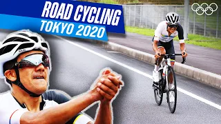 Richard Carapaz's historic win at Tokyo 2020! 🚴🏼‍♂️🇪🇨