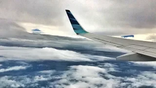 Garuda Indonesia Boeing 737 Takeoff from Singapore