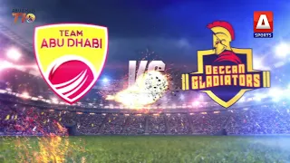 Team Abu Dhabi vs Deccan Gladiators & Delhi Bulls vs The Chennai Braves | Today | 21st Nov 2021