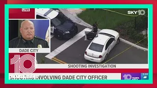 Police chief: Shots fired after woman drives car toward officers during traffic stop in Dade City