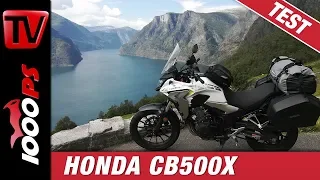 Honda CB500X Langstreckentest in Norwegen