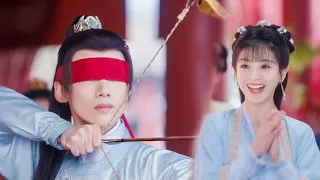 Blindfolded, the prince shot through the jade plaque 100 meters away, bewitching Cinderella!