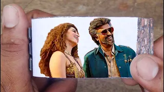 Jailer Movie Flipbook #9 | Rajinikanth Tamannaah | Kaavaalaa Flip Book | Flip Book Artist 2023