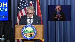 Ohio Governor Mike DeWine's update on the status of the Coronavirus and the state's response on 7/30