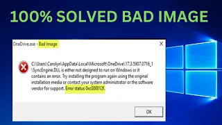 ✅How to Fix the Bad Image 0xc000012f Error in Windows 10/11/7/8
