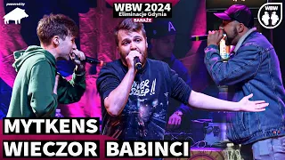 MYTKENS 🆚 WIECZOR 🆚 BABINCI 🎤 WBW 2024 powered by DZIK 🎤 el. Gdynia (baraż)