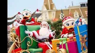 La Parade de Noël Disney (Disneyʼs Christmas Parade) à Disneyland Paris 23/12/2018