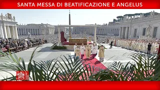 04 settembre 2022, Santa Messa  di Beatificazione e Angelus | Papa Francesco