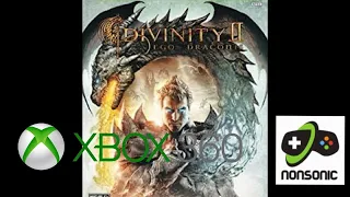 Playing Divinity II EGO DRACONIS on the Xbox 360