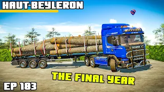 THE FINAL YEAR ON THE FARM | Farming Simulator 22 - Haut-Beyleron | Episode 183