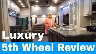 Luxury fifth wheel walkthrough- Luxe Elite 42RL Luxury Fifth Wheel - Product Review