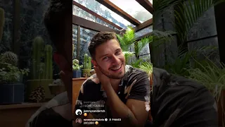 Ronen Rubinstein celebrating 200K followers on IG live