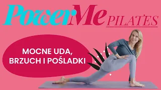 PowerMe Pilates | Ćwiczenia na silne uda, brzuch i pośladki | #ŻelaznyPoranek #242 | Ola Żelazo