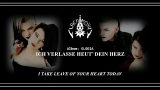 Lacrimosa - Ich verlasse heut’ dein Herz (English)