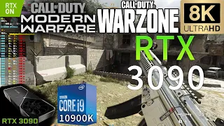 Call of Duty MW WARZONE 8K | RTX 3090 | i9 10900K 5.2GHz | RTX ON | Ultra Settings