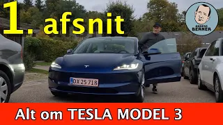 Tesla Model  3 - første test i Danmark