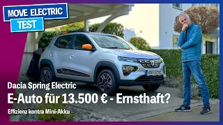 Dacia Spring Electric - Effizienz kontra Mini-Akku - Reichweite im Stadtverkehr