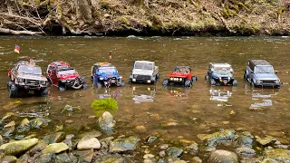 Crawler Tour Wutach Schlucht  #ksc7 #axial #traxxas #crossrc #crawler #amewi