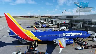 MSFS - Windy approach into Midway! | Full flight from Buffalo