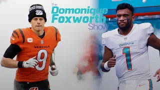 The Tua vs. Burrow matchup is going to be a QB shootout - Domonique  | The Domonique Foxworth Show