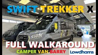 Full walkaround of the New Swift Trekker X - here at the Lowdham Leisureworld showroom NG14 7ES