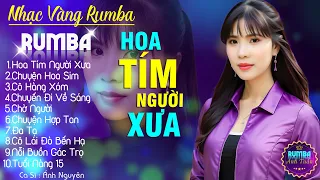 HOA TÍM NGƯỜI XƯA, CHUYỆN HOA SIM - ALBUM NHẠC VÀNG RUMBA CỰC HÓT 2024, NGHE XAO XUYẾN CON TIM