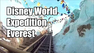 Expedition Everest Front Seat On-ride POV at Disney World's Animal Kingdom (HD)