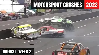 Motorsport Crashes 2023 August Week 2